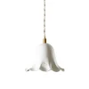 Suspension en applique Lili en Porcelaine biscuit