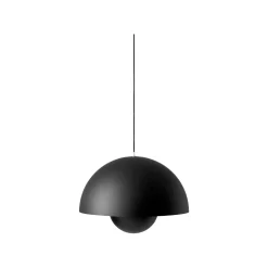 Suspension Flowerpot VP2 Noir mat