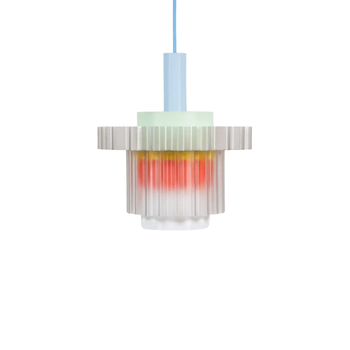 Suspension Gigi n°5 - Cable Bleu Ciel