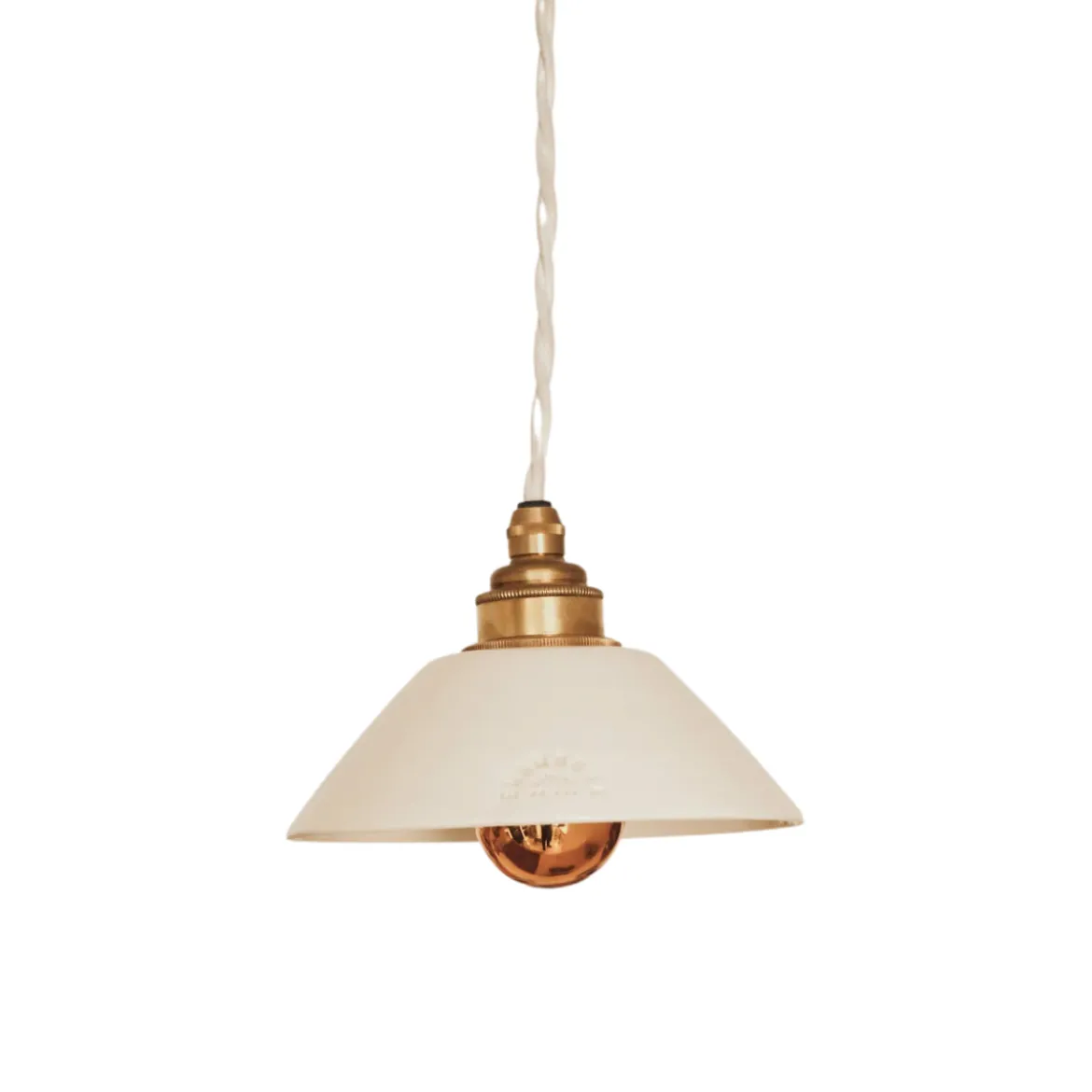 Suspension Pitchoun en Porcelaine biscuit