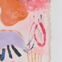 Tableau Abstrait Encadré - Scribbles