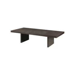 Table basse Grooves - Teck off Noir