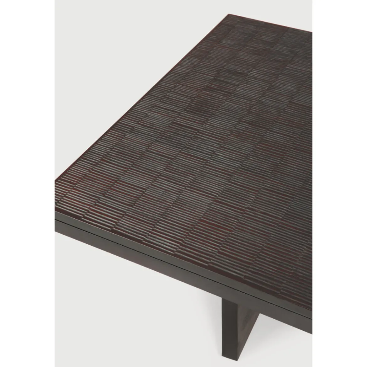 Table basse Grooves - Teck off Noir