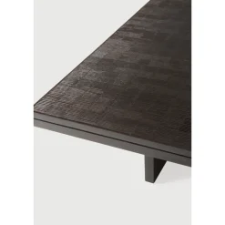 Table basse Grooves - Teck off Noir