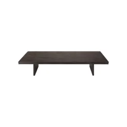 Table basse Grooves - Teck off Noir