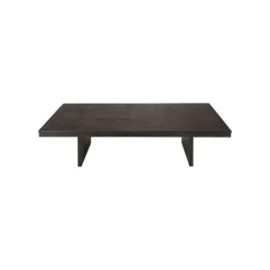 Table basse Grooves - Teck off Noir