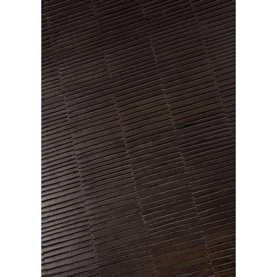 Table basse Grooves - Teck off Noir