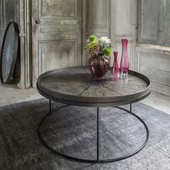 Table basse pour Plateau rond en métal - Ø 93 cm