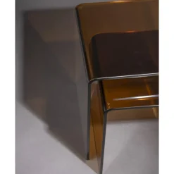 Table d'appoint Vetro Set de 2 - Brown