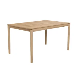 Table à rallonge Bok en chêne - L 140/220 cm