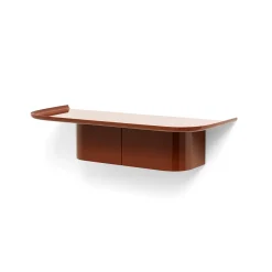 Étagère murale Korpus - l 60 x p 25 x h 14 cm - Brique Rouge