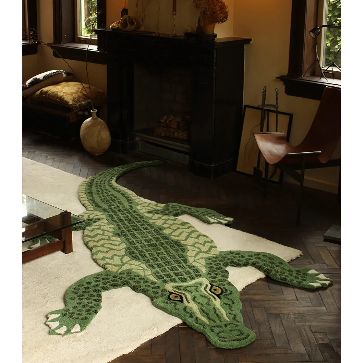 Tapis Coolio Crocodile XL