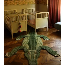 Tapis Coolio Crocodile XL