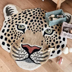 Tapis Himani Tête de Léopard