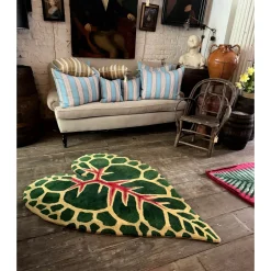 Tapis John Derian - Tapis Feuille de Croton