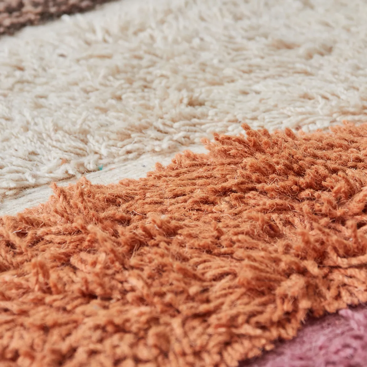 Tapis Rond Tufte - Mélangé ø150cm