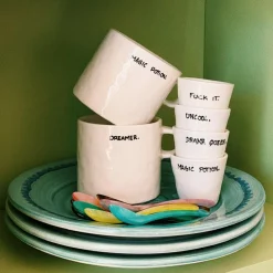 Tasse Expresso Drama Queen - Blanc