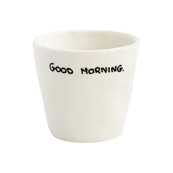 Tasse Expresso Good morning - Blanc