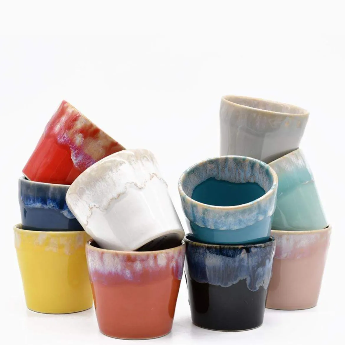 Tasse Grespresso en grès céramique - Blanc