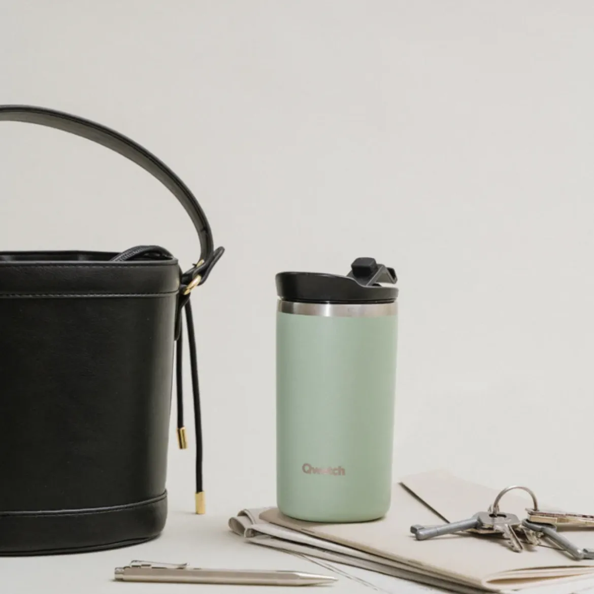 Travel Mug Isotherme - Vert Tilleul
