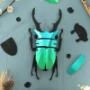 Trophee Origami Lucane Cerf Vert Caraïbes