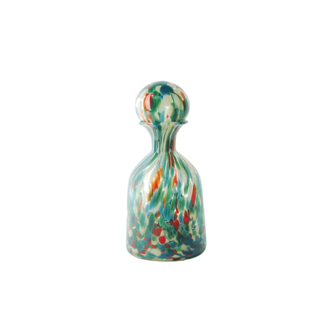 Vase Bouteille Léopard Vert - Ø14.5 cm