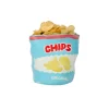 Vase Chips - Bleu