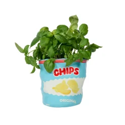 Vase Chips - Bleu