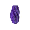 Vase 3D Printed Hot Ice Cream Blue/Purple - 35 cm