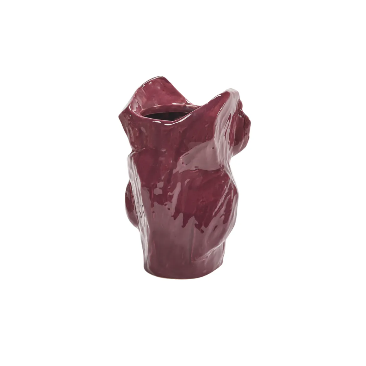 Vase Hibou After Midnight - Aubergine