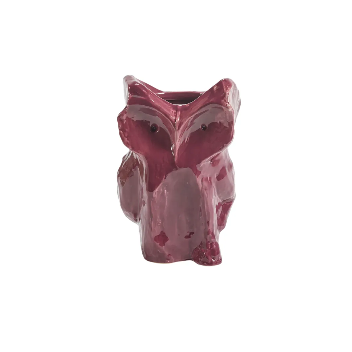 Vase Hibou After Midnight - Aubergine