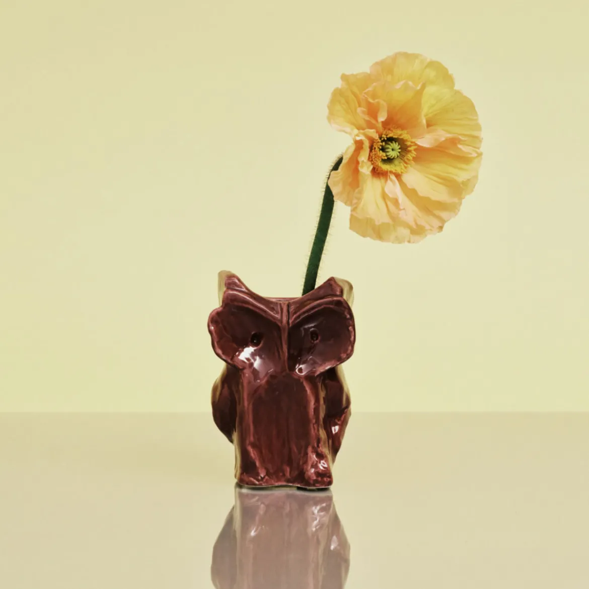 Vase Hibou After Midnight - Aubergine
