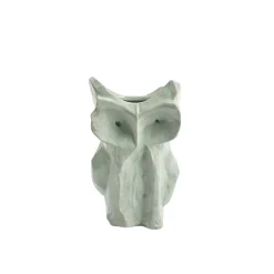 Vase Hibou After Midnight - Bleu Clair