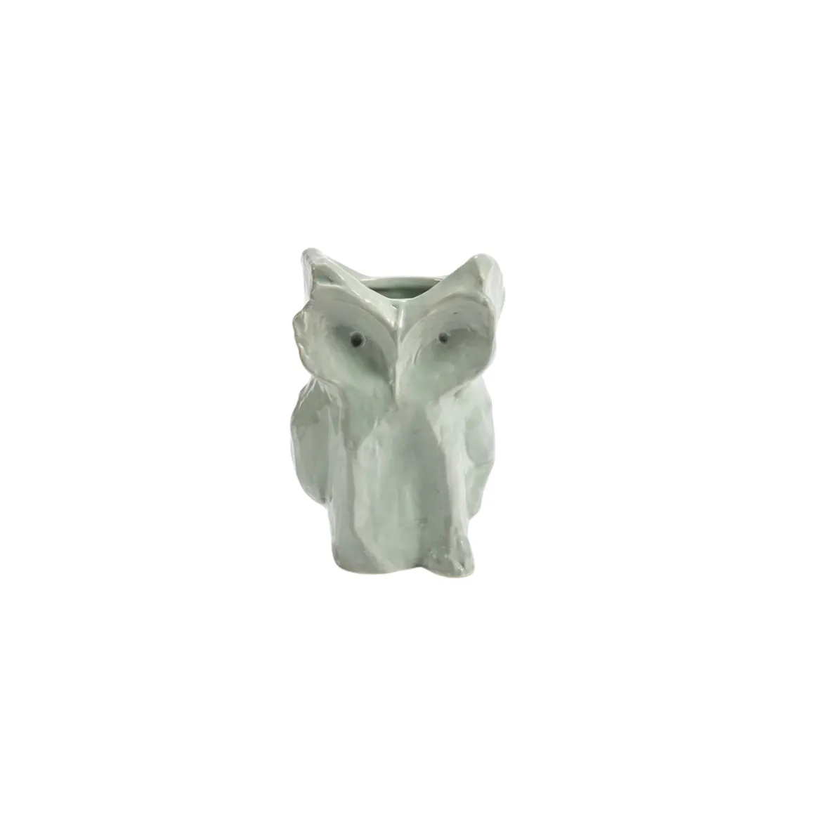 Vase Hibou After Midnight - Bleu Clair