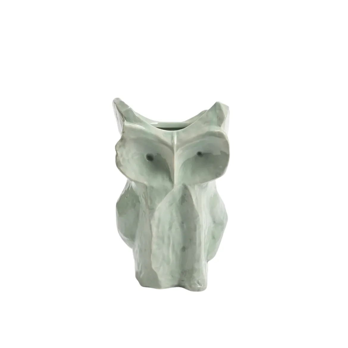 Vase Hibou After Midnight - Bleu Clair