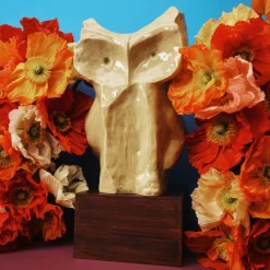 Vase Hibou After Midnight - Jaune