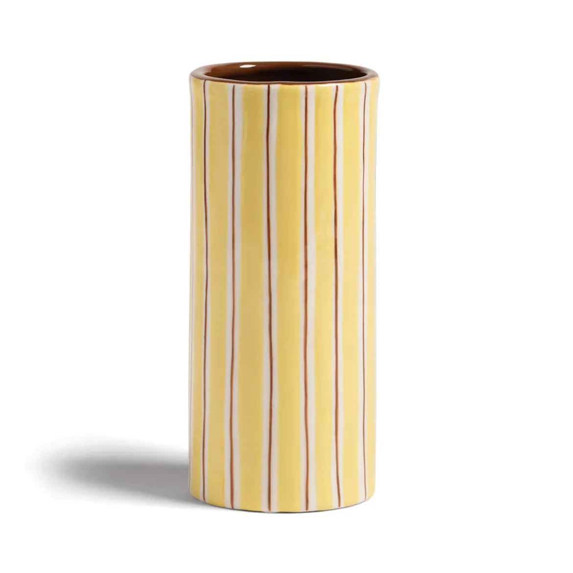 Vase Ray - Jaune