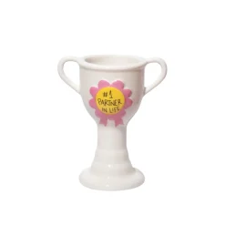 Vase Trophy #1 Partner in Life - White XS