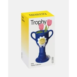 Vase Trophy World's Best Dad - Blue XS