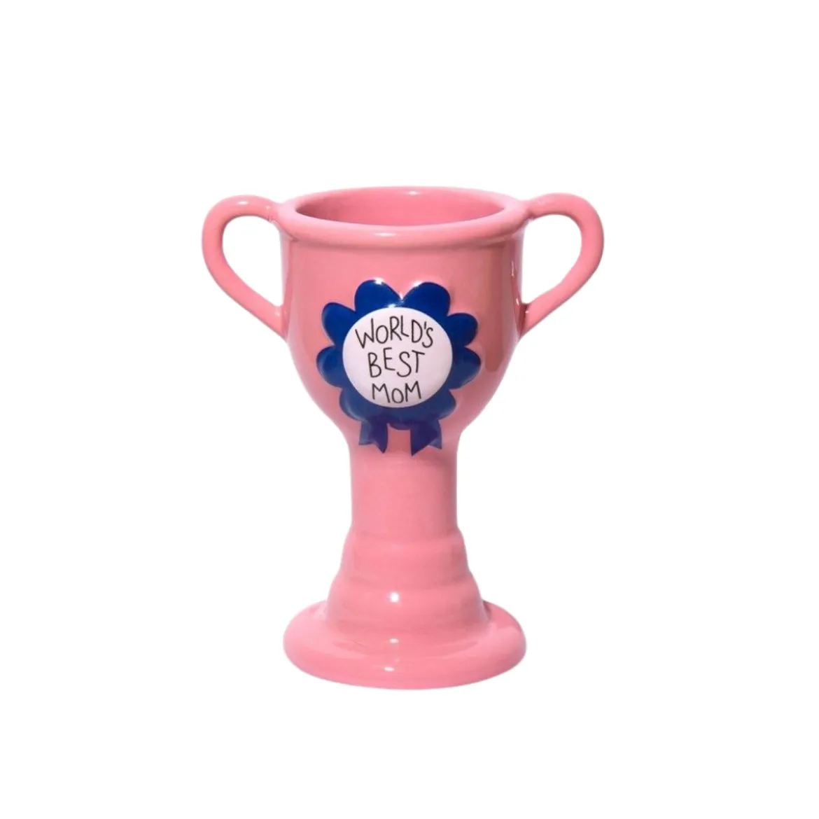 Vase Trophy World's Best Mom - Pink XS