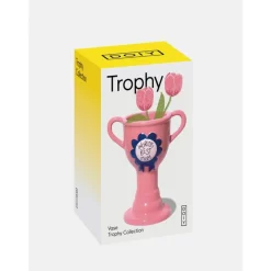 Vase Trophy World's Best Mom - Pink XS