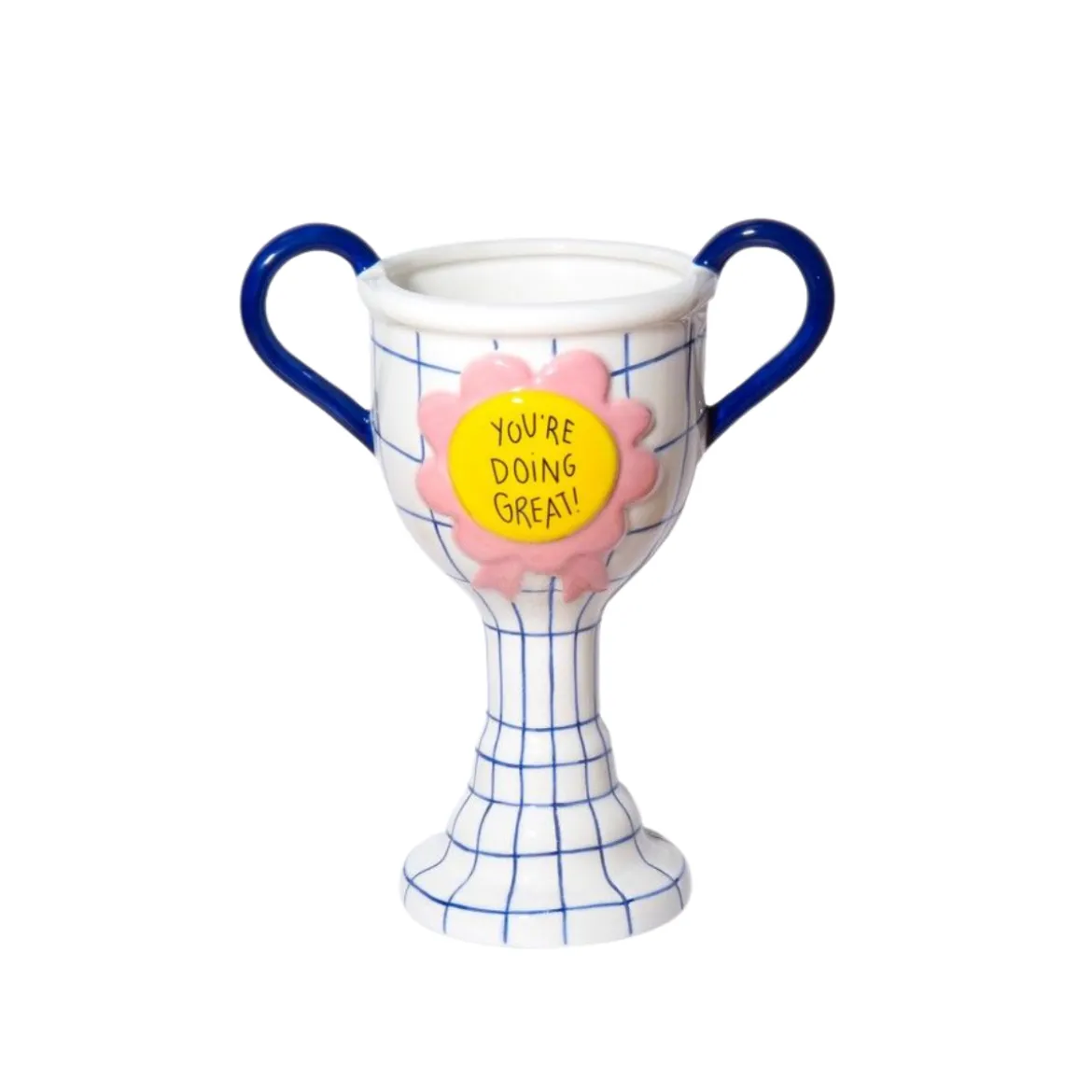 Vase Trophy You're doing Great - White M