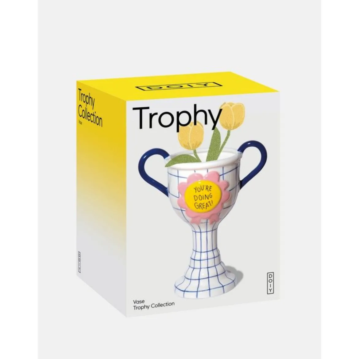 Vase Trophy You're doing Great - White M