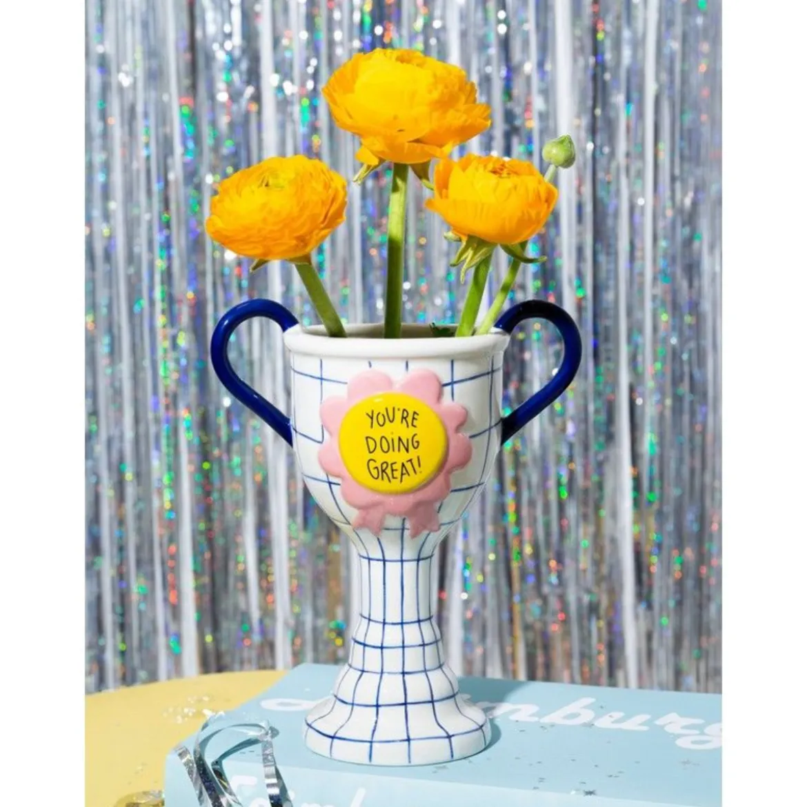 Vase Trophy You're doing Great - White M