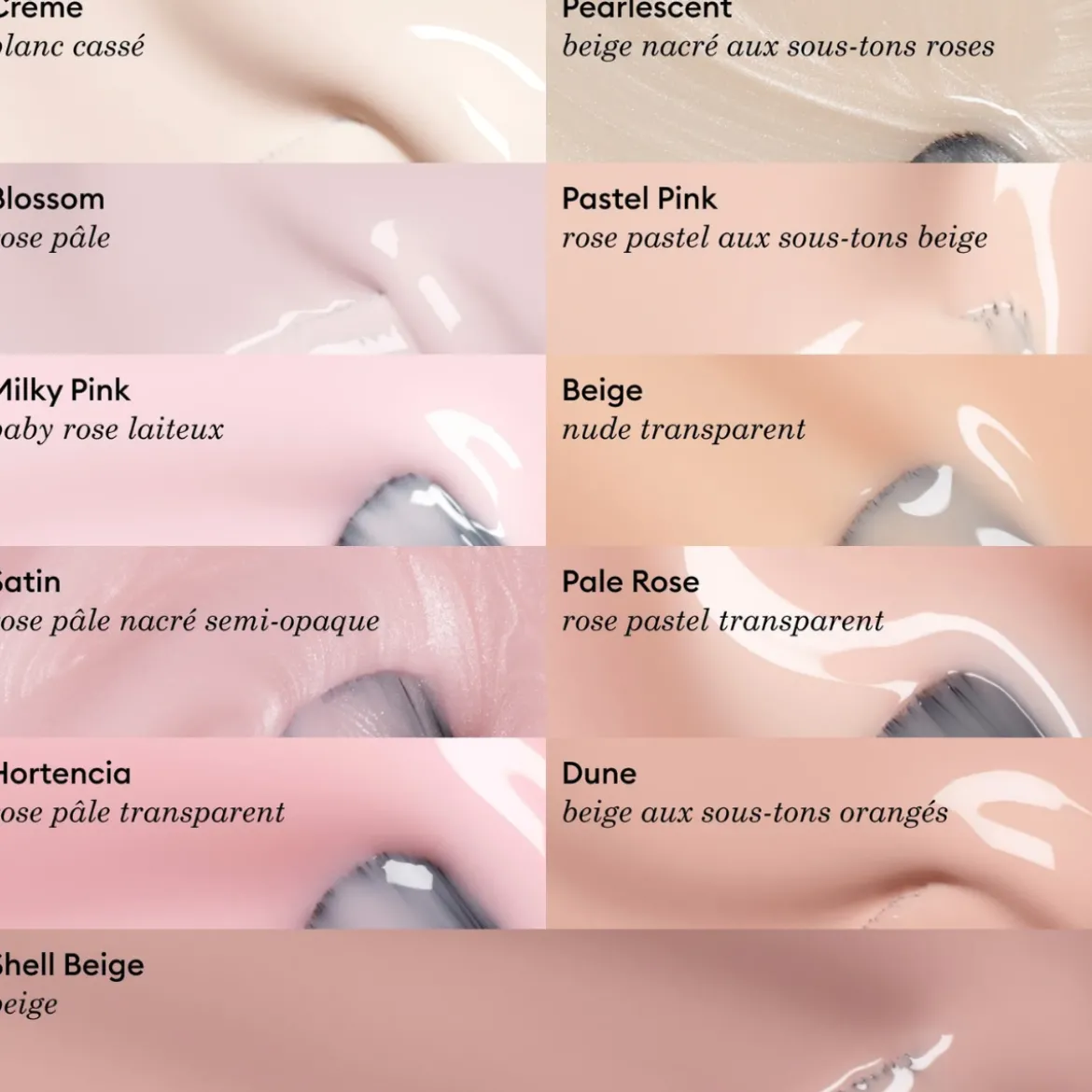 Vernis Semi-permanent LED Green Flash™ - Milky Pink - 15 ml