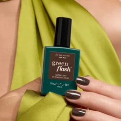 Vernis Semi-permanent LED Green Flash™ - Mocha - 15 ml