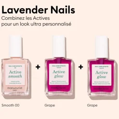 Vernis soin - Active Glow Grape