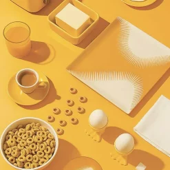 Vide-poche carré Wave